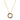 9ct Yellow Gold Petite Prism Necklace - Necklace - Walker & Hall