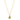 9ct Yellow Gold Peridot Lemongrass Pendant - Necklace - Walker & Hall