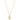 9ct Yellow Gold Rose Quartz Rosehip Pendant - Necklace - Walker & Hall