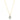 9ct Yellow Gold Blue Topaz Sandalwood Pendant - Necklace - Walker & Hall