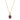 18ct Yellow Gold .89ct Ruby & Diamond Necklace - Necklace - Walker & Hall