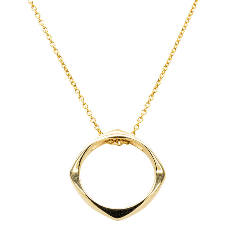 9ct Yellow Gold Eos Pendant - Walker & Hall