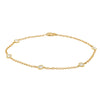 18ct Yellow Gold Diamond Chakra Bracelet - Bracelet - Walker & Hall