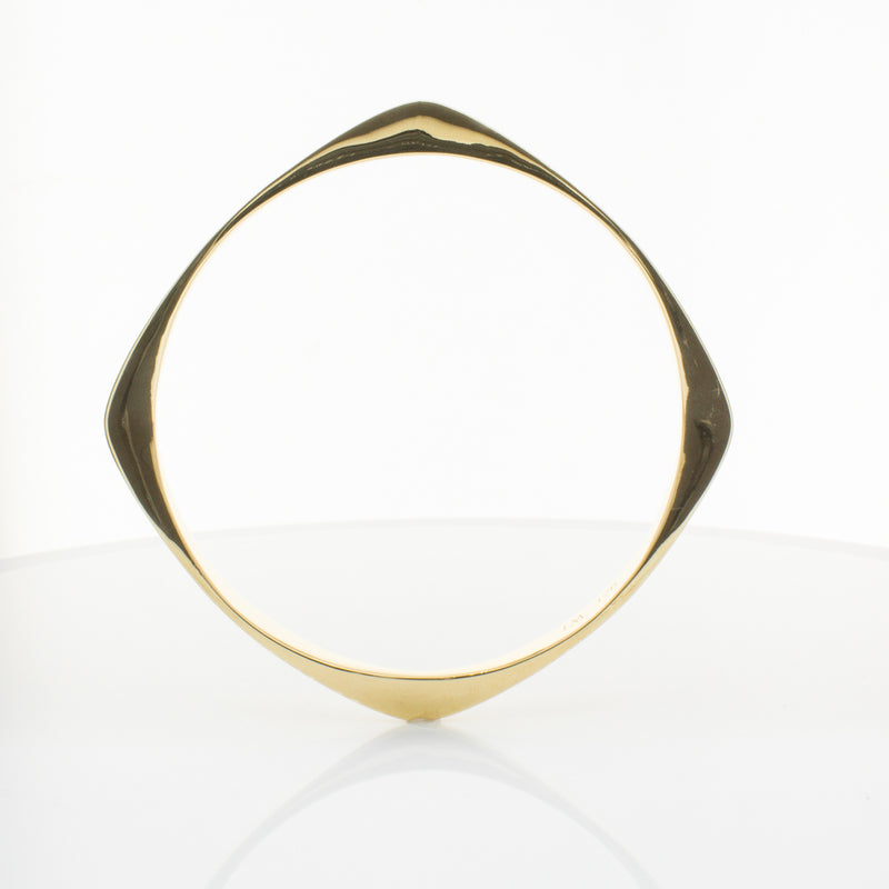 9ct Yellow Gold Eos Bangle-Bracelet-Walker & Hall