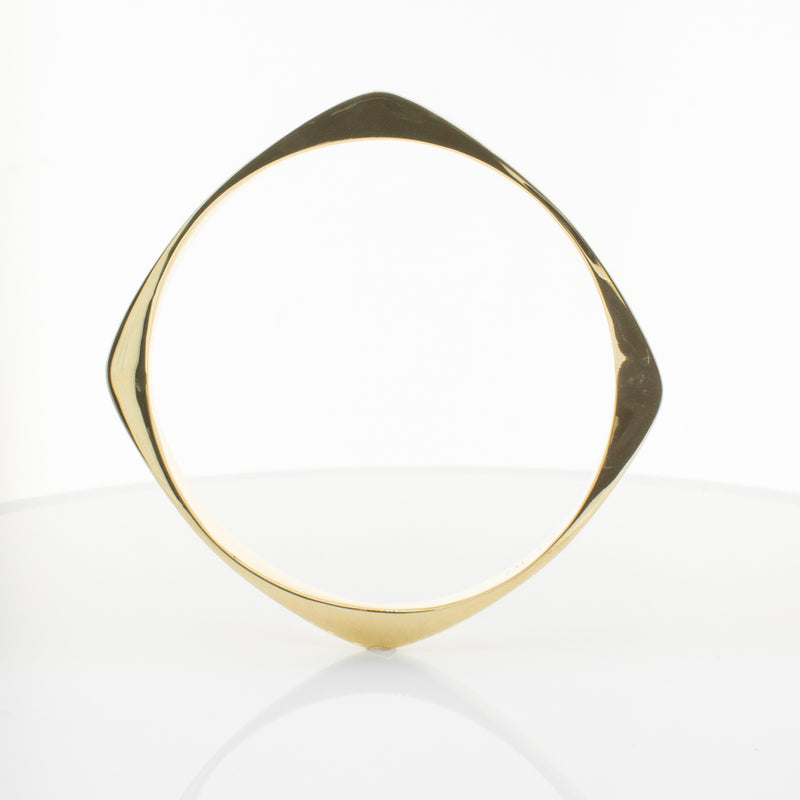 9ct Yellow Gold Eos Bangle-Bracelet-Walker & Hall