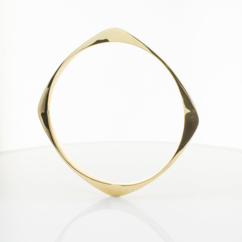 9ct Yellow Gold Eos Bangle-Bracelet-Walker & Hall