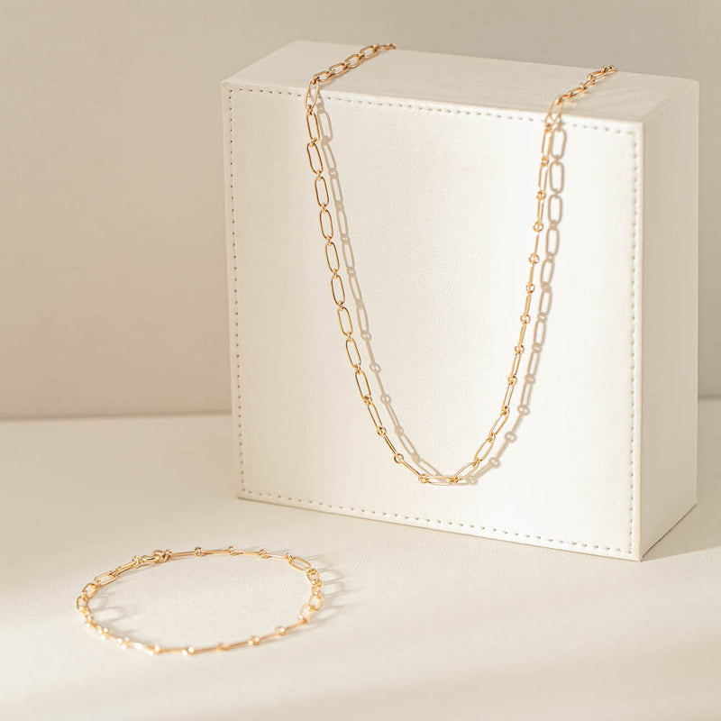 Recycled 9ct Yellow Gold 2nd Edition Chain-Necklace-Walker & Hall