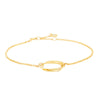 9ct Yellow Gold Mini Entwined Bracelet - Bracelet - Walker & Hall