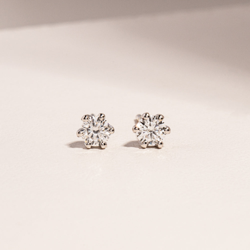 Diamond fashion Stud Earrings .25 ct Total Weight