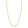 9ct Yellow Gold Oval Belcher Chain - Necklace - Walker & Hall