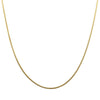 18ct Yellow Gold 1mm Wheat Chain - Walker & Hall