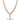 9ct Rose Gold Fob Chain Necklace - Walker & Hall