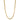 9ct Yellow Gold Hollow Curb Chain - Necklace - Walker & Hall