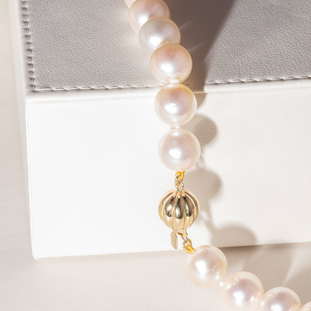 9ct Yellow Gold Akoya Pearl Strand - Walker & Hall