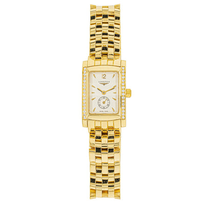 Vintage 18ct Yellow Gold .50ct Diamond Longines DolceVita Watch - Watch - Walker & Hall