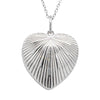 Sterling Silver Guiding Light Heart Locket - Necklace - Walker & Hall