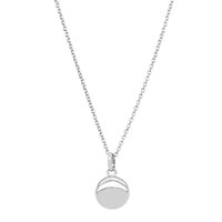 Sterling Silver Mini Pebble Pendant - Walker & Hall