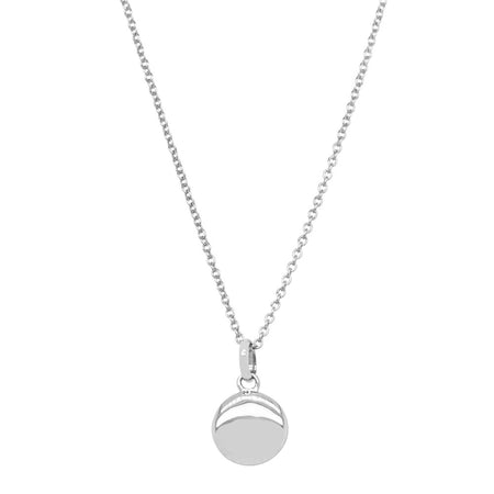 Sterling Silver Mini Pebble Pendant - Walker & Hall