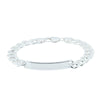 Sterling Silver Men's ID Bracelet - Bracelet - Walker & Hall