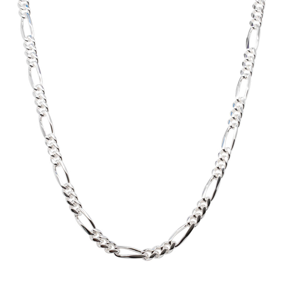 Sterling Silver Figaro Link Chain - Walker & Hall