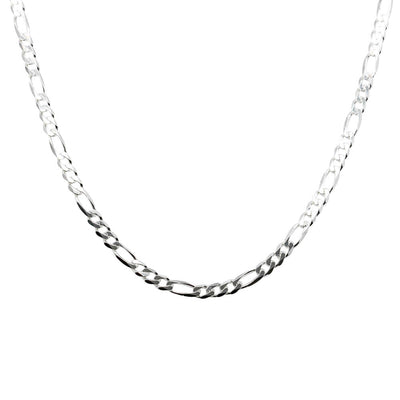 Sterling Silver Figaro Link Chain - Walker & Hall