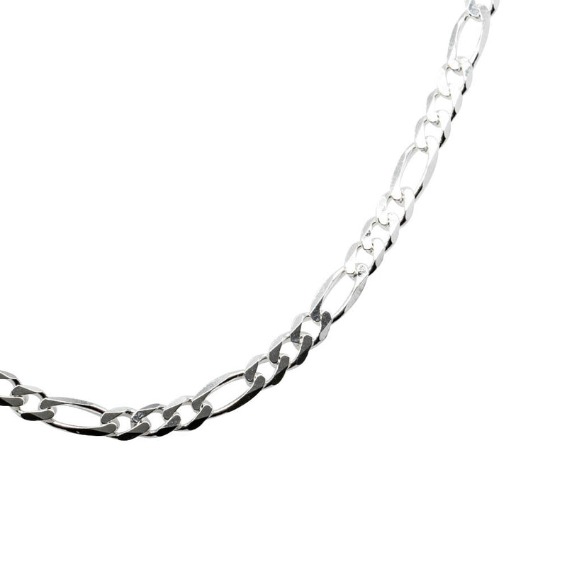 Sterling Silver Figaro Link Chain - Walker & Hall