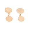 Vintage 9ct Rose Gold Cufflinks-Cufflinks-Walker & Hall