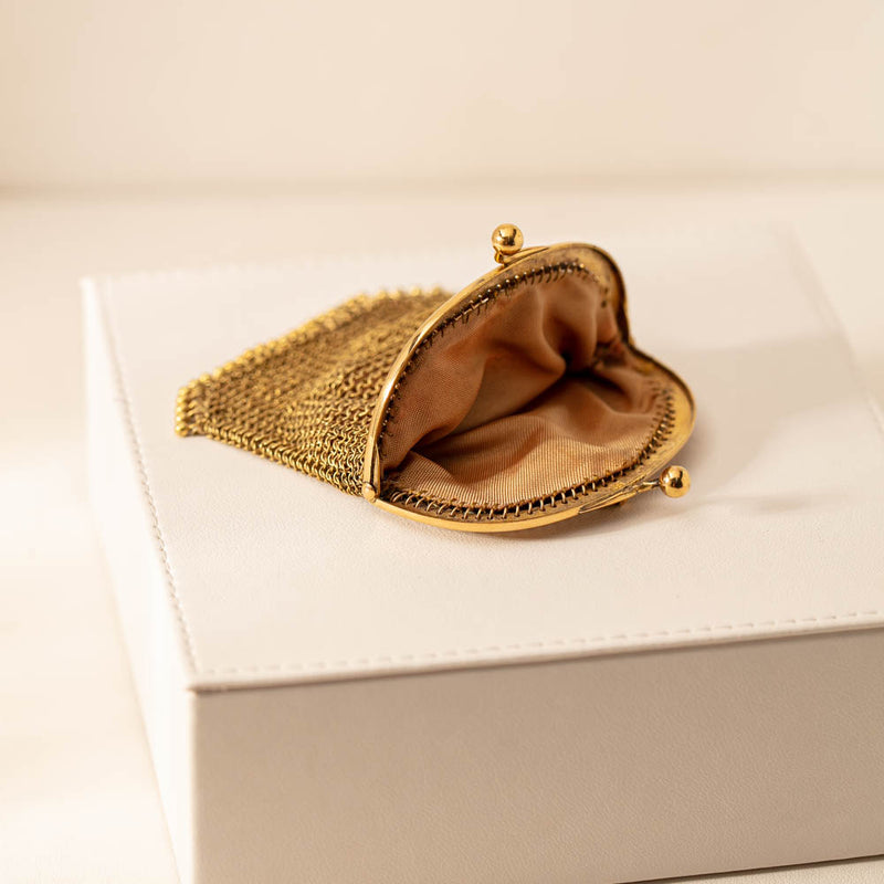 Vintage 14ct Yellow Gold Purse-Purse-Walker & Hall