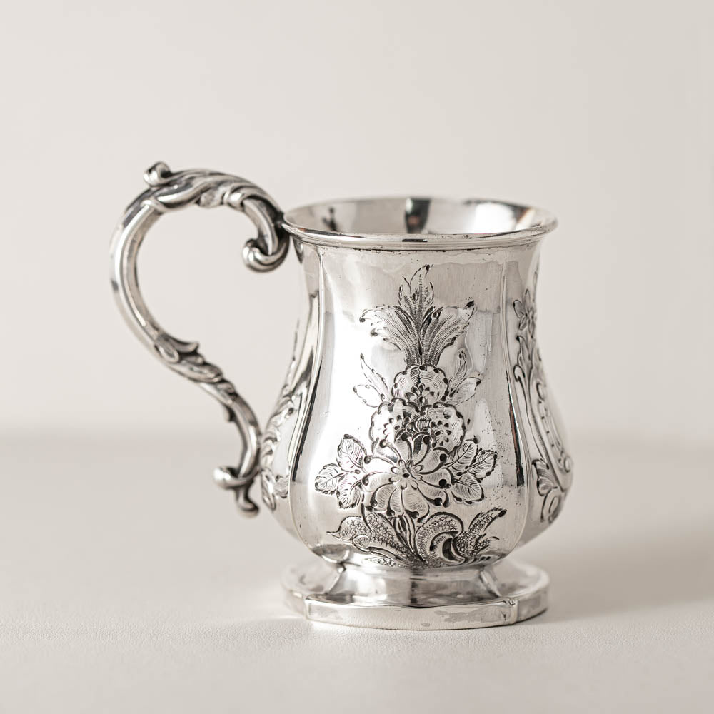 Antique Christening Mug | Silver Christening Gifts | AC Silver