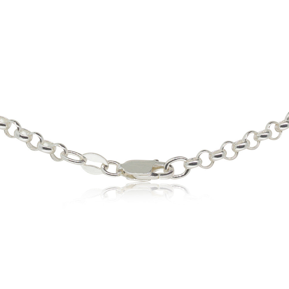 Sterling Silver Round Belcher Chain - Walker & Hall