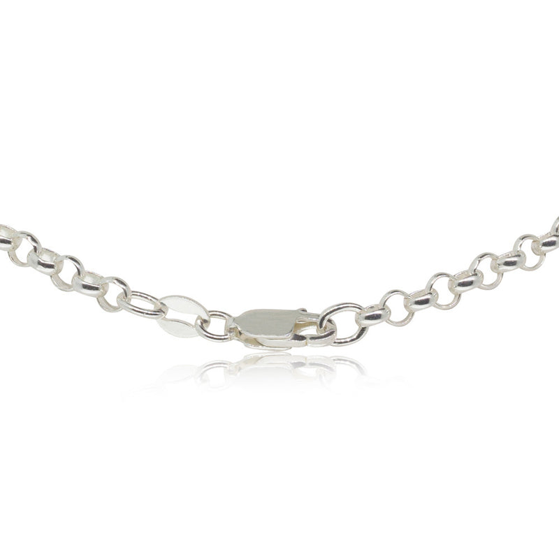 Sterling Silver Round Belcher Chain - Walker & Hall