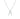 9ct White Gold Diamond Letter Pendant - Necklace - Walker & Hall