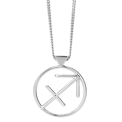 Karen Walker Sagittarius Necklace - Sterling Silver - Walker & Hall