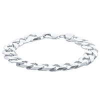 Sterling Silver Cuban Chain Bracelet - Bracelet - Walker & Hall