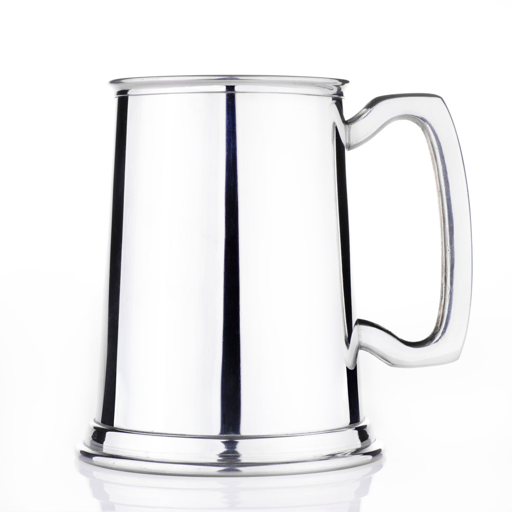 Pewter Pint Tankard - Walker & Hall