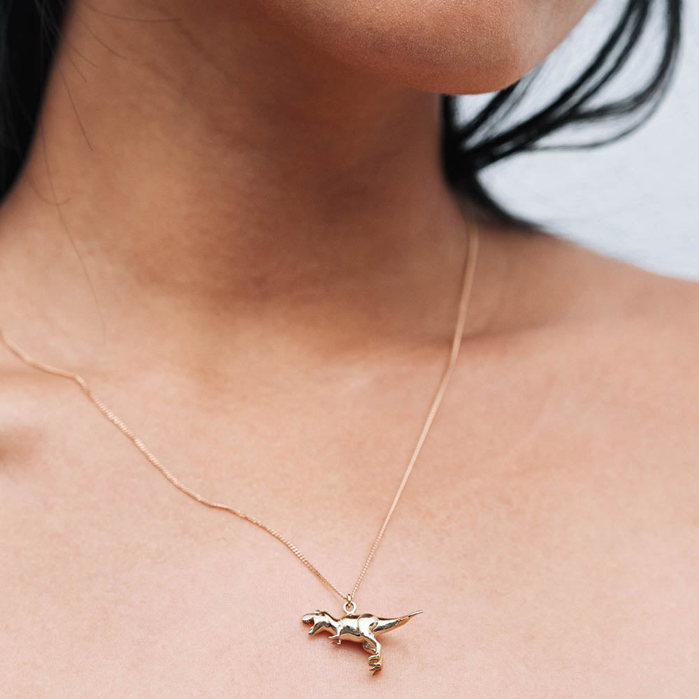 Buy Gold Brachiosaurus Dinosaur Necklace for Women Spring New Fine  Jewellery Trendy Elegant Jurassic Party Jewelry Birthday Gifts for Women  Online in India - Etsy
