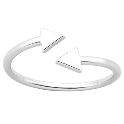 Karen Walker Celestial Arrow Ring - Sterling Silver-Ring-Walker & Hall