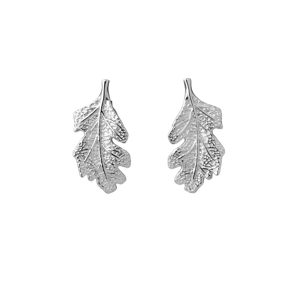 Silver Leaves Earrings — Ten Thousand Villages