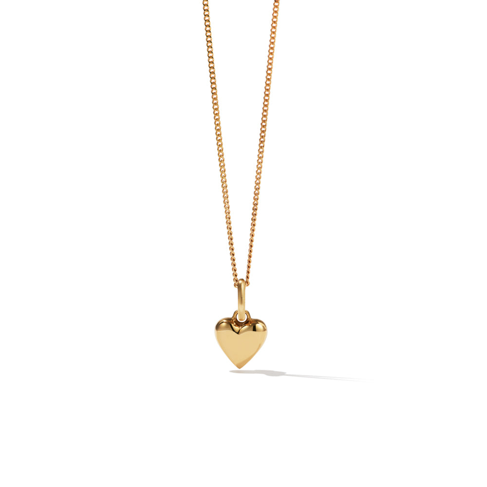 Meadowlark Mini Camille Charm Necklace Gold Plated Walker Hall