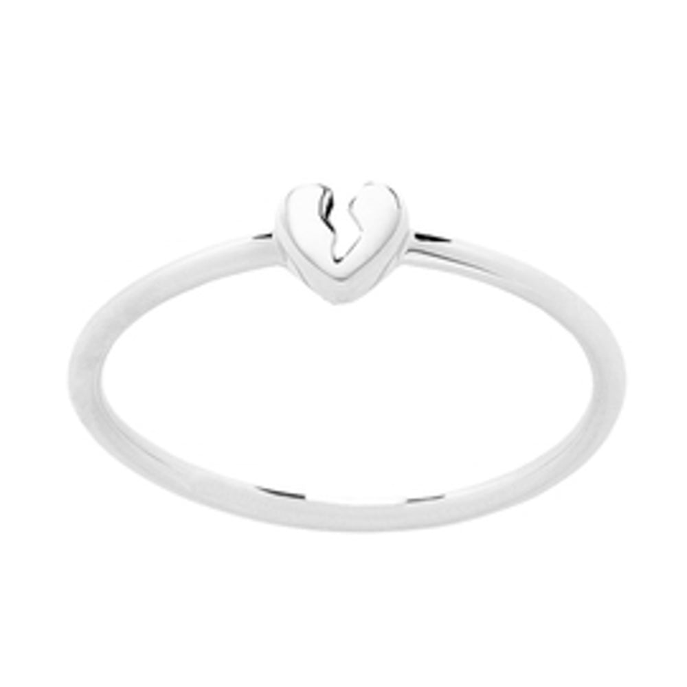 Karen Walker Broken Heart Ring - Sterling Silver - Walker & Hall